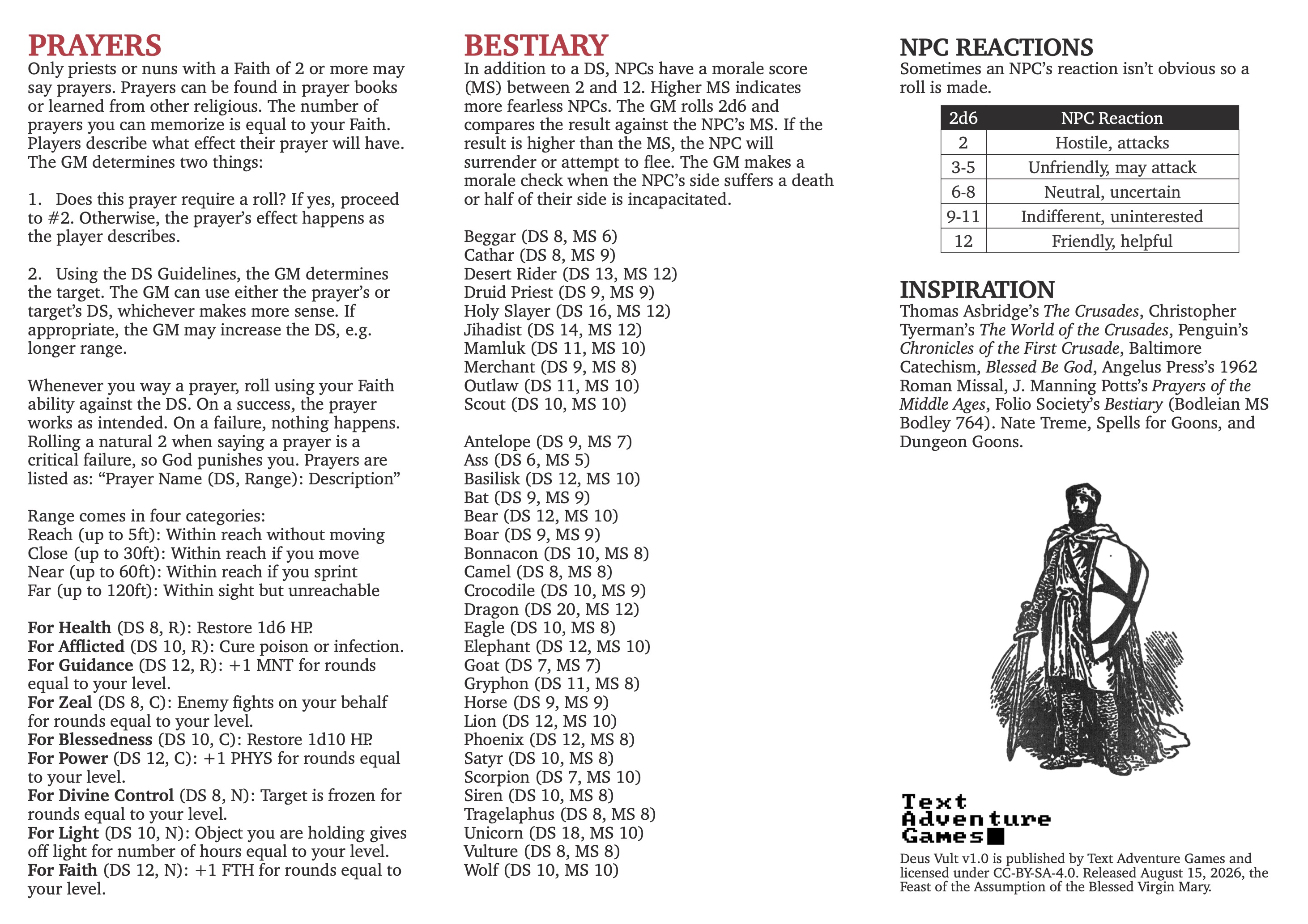 Screenshot 3 for Deus Vult