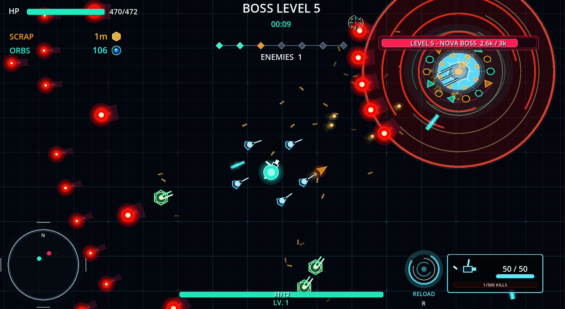 Screenshot 4 for Neon Outbreak