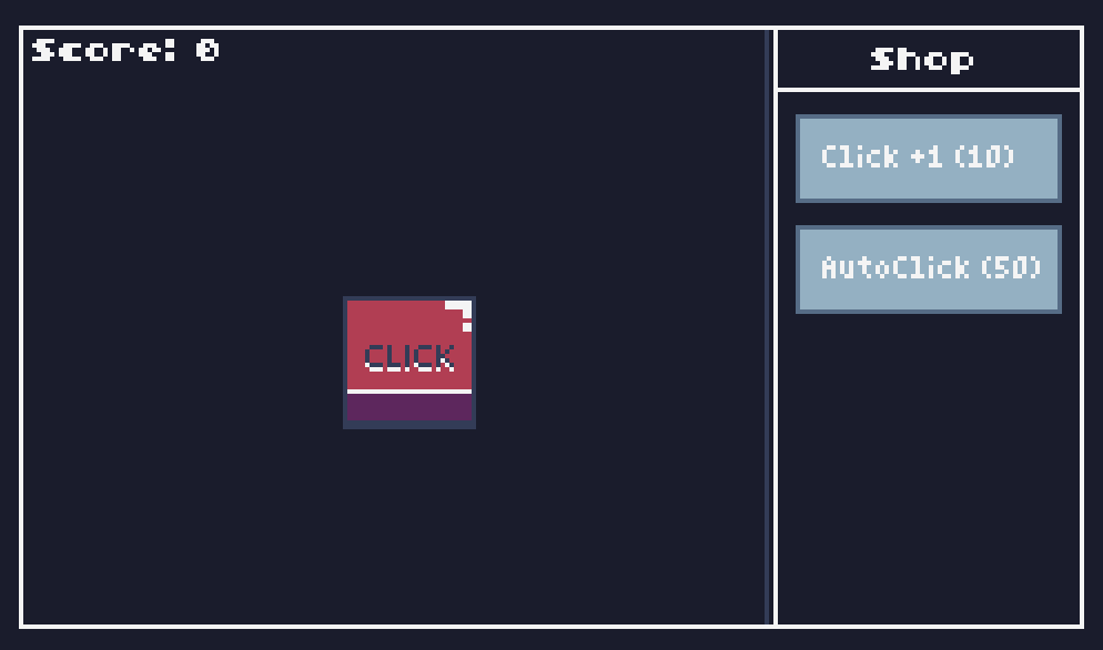 Clicker Game by Gelidus Canimons