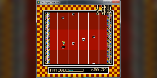 Cover image for TWO FINGER TRACK STAR