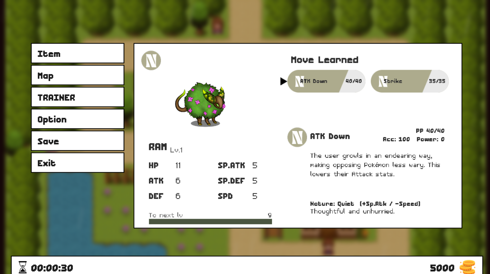 Screenshot 3 for Monster Catcher Battle System for RPG Maker MZ — Complete Sample Project