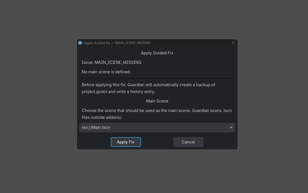 Screenshot 4 for Godot Project Guardian