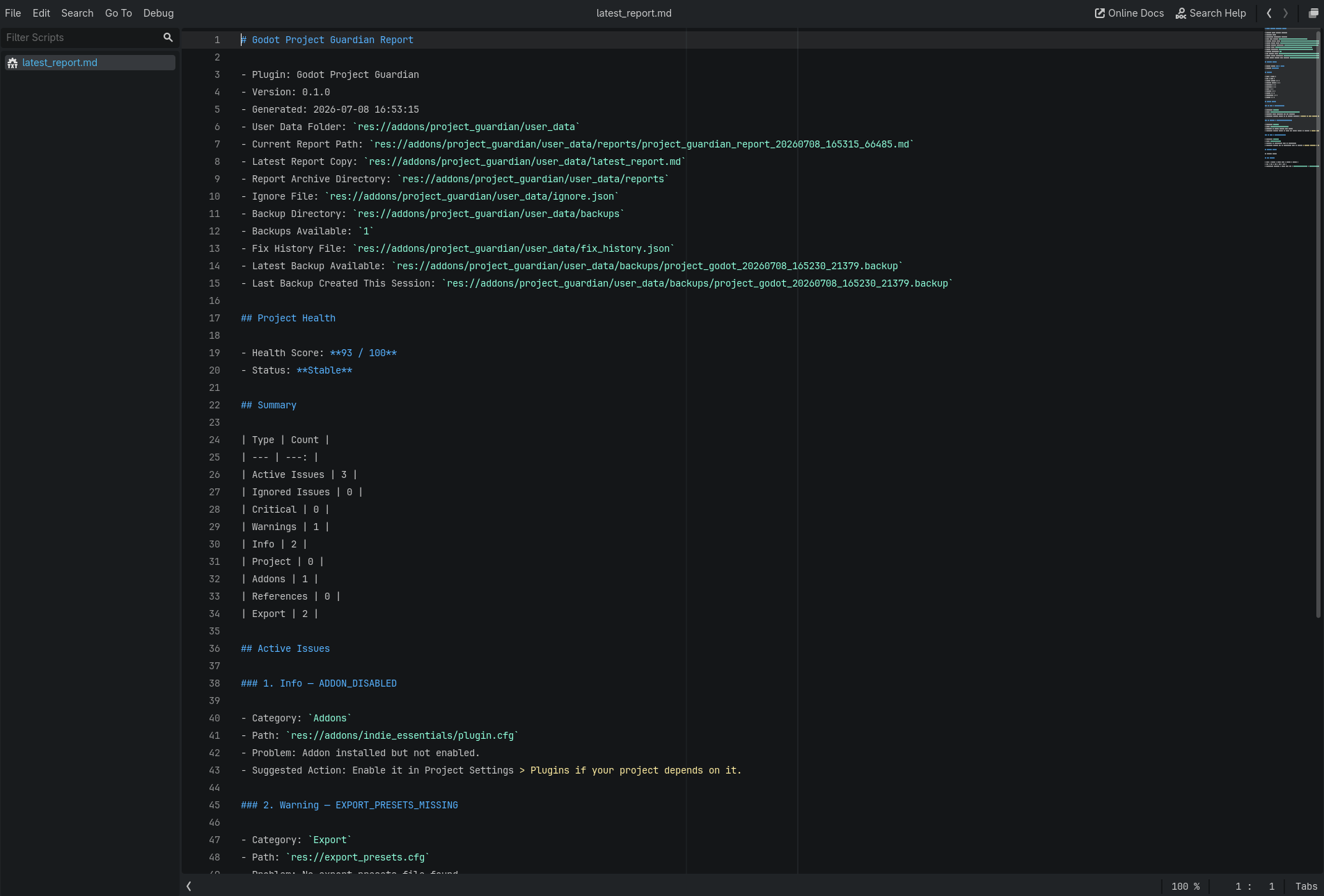 Screenshot 7 for Godot Project Guardian