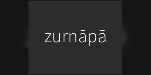 Cover image for zurnāpā