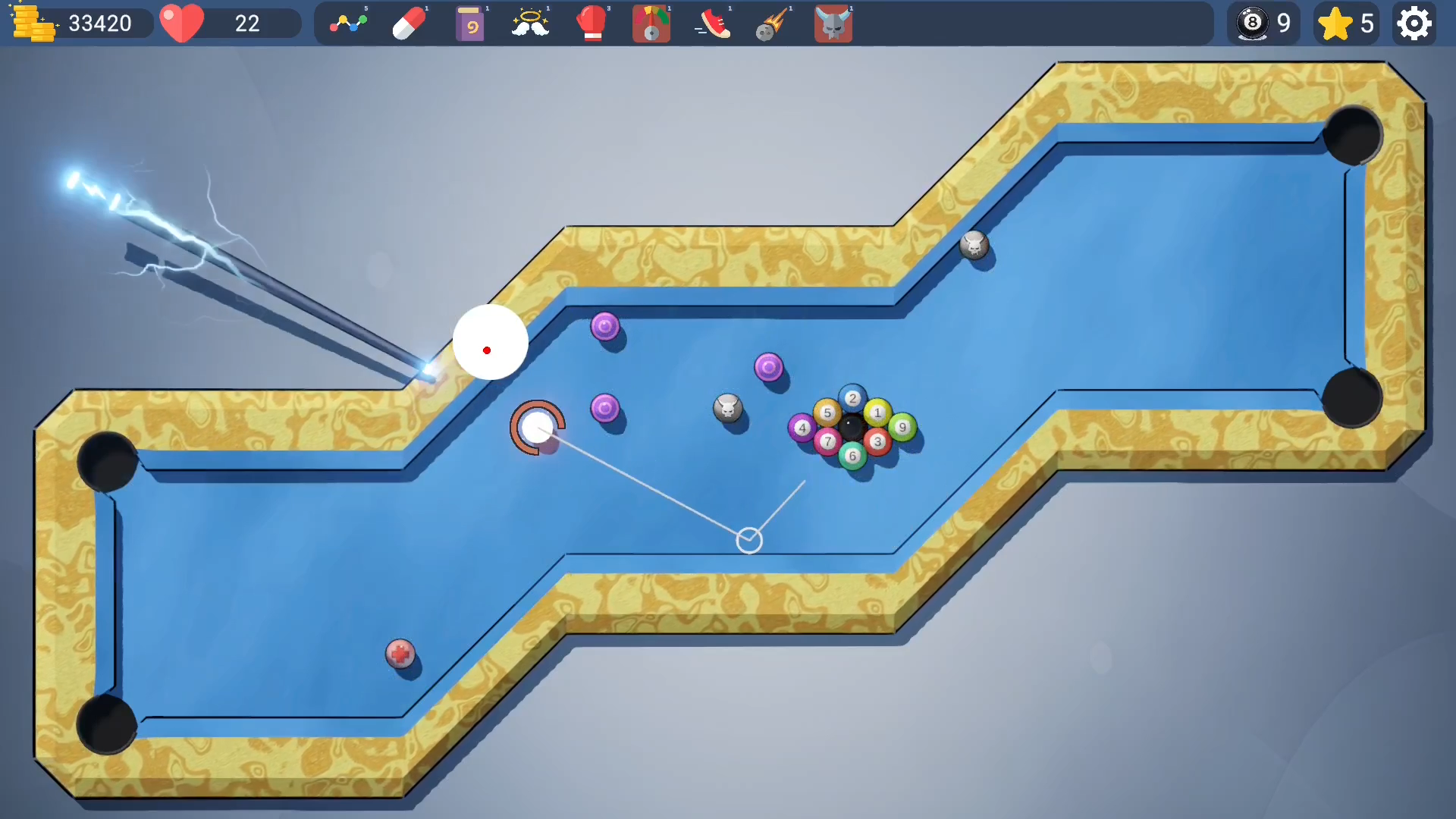 Screenshot 2 for Twisted Ball Pool