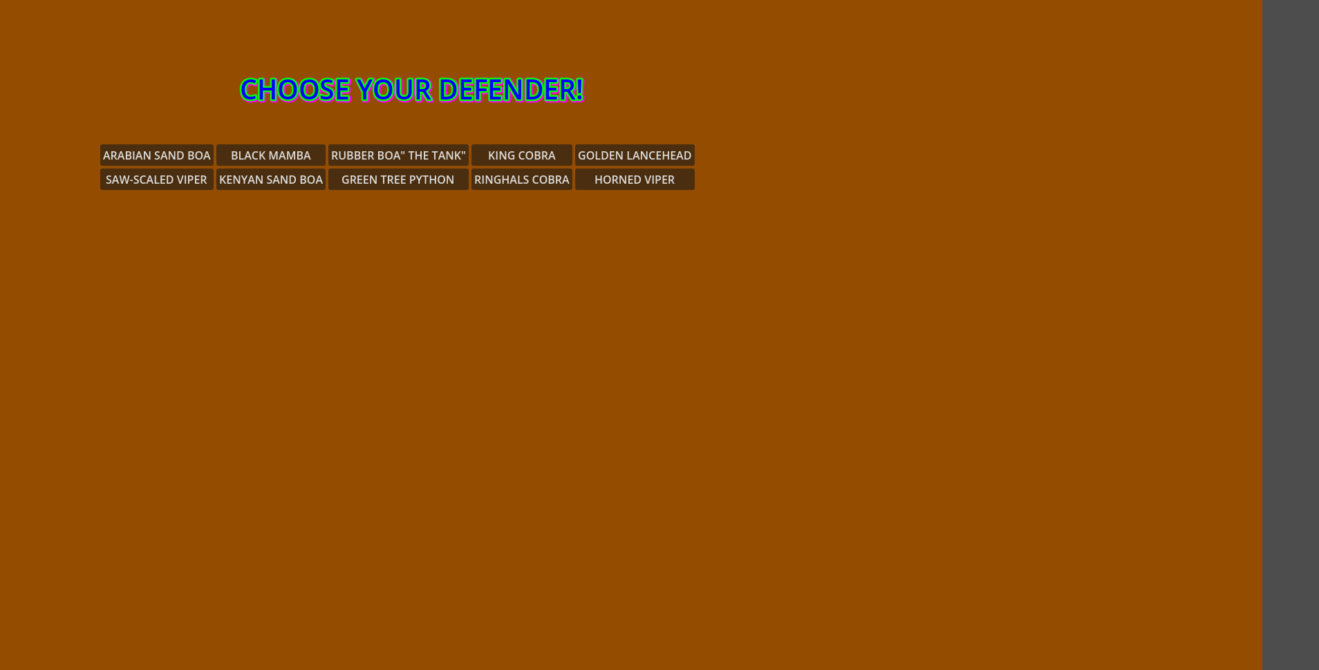 Screenshot 2 for Desert Fangs: The Arachnid Pact
