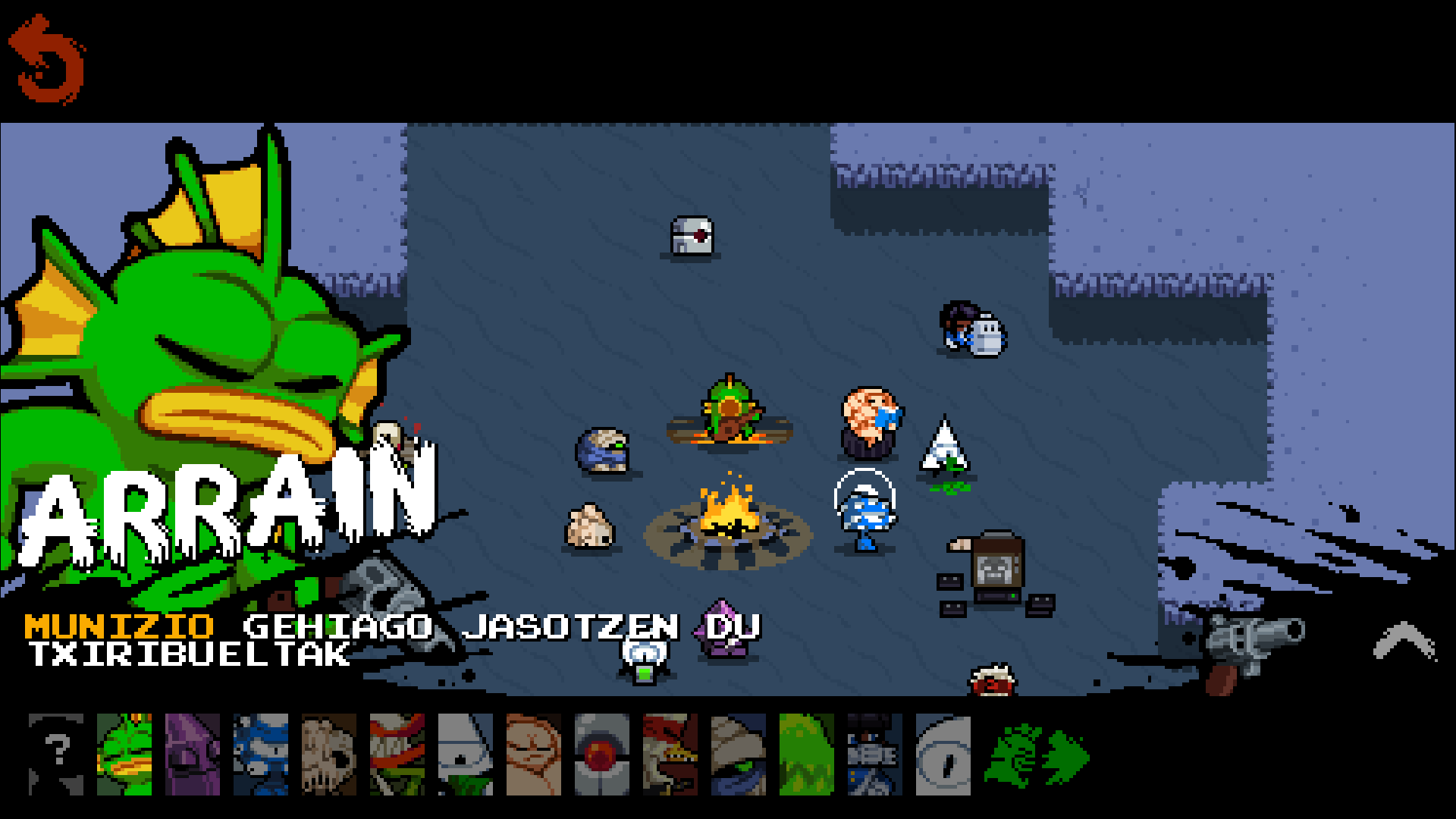 Screenshot 2 for Nuclear Throne, euskaraz