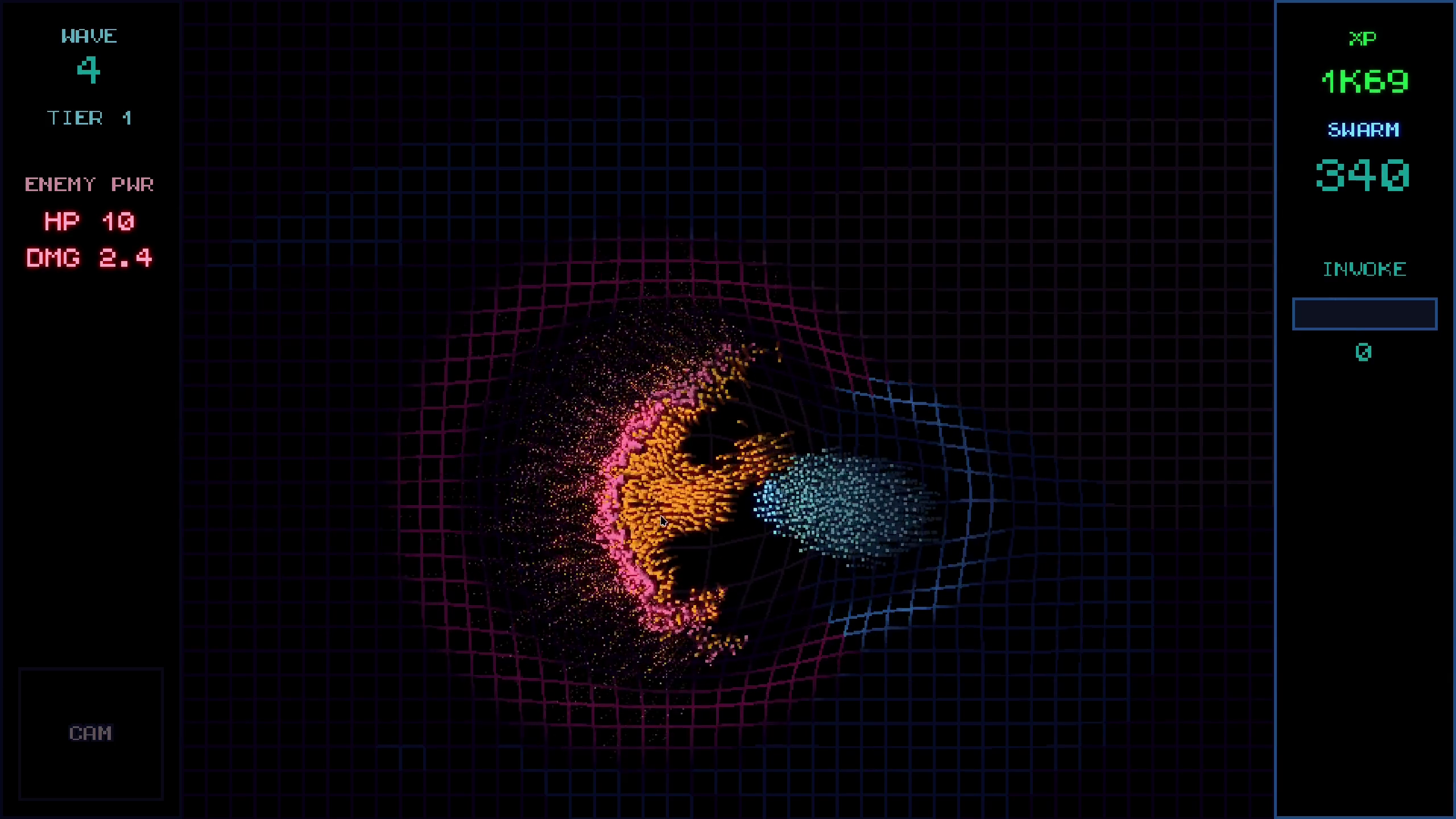 Screenshot 2 for Incremental Particles SWARMS. Experimental. Do not open.