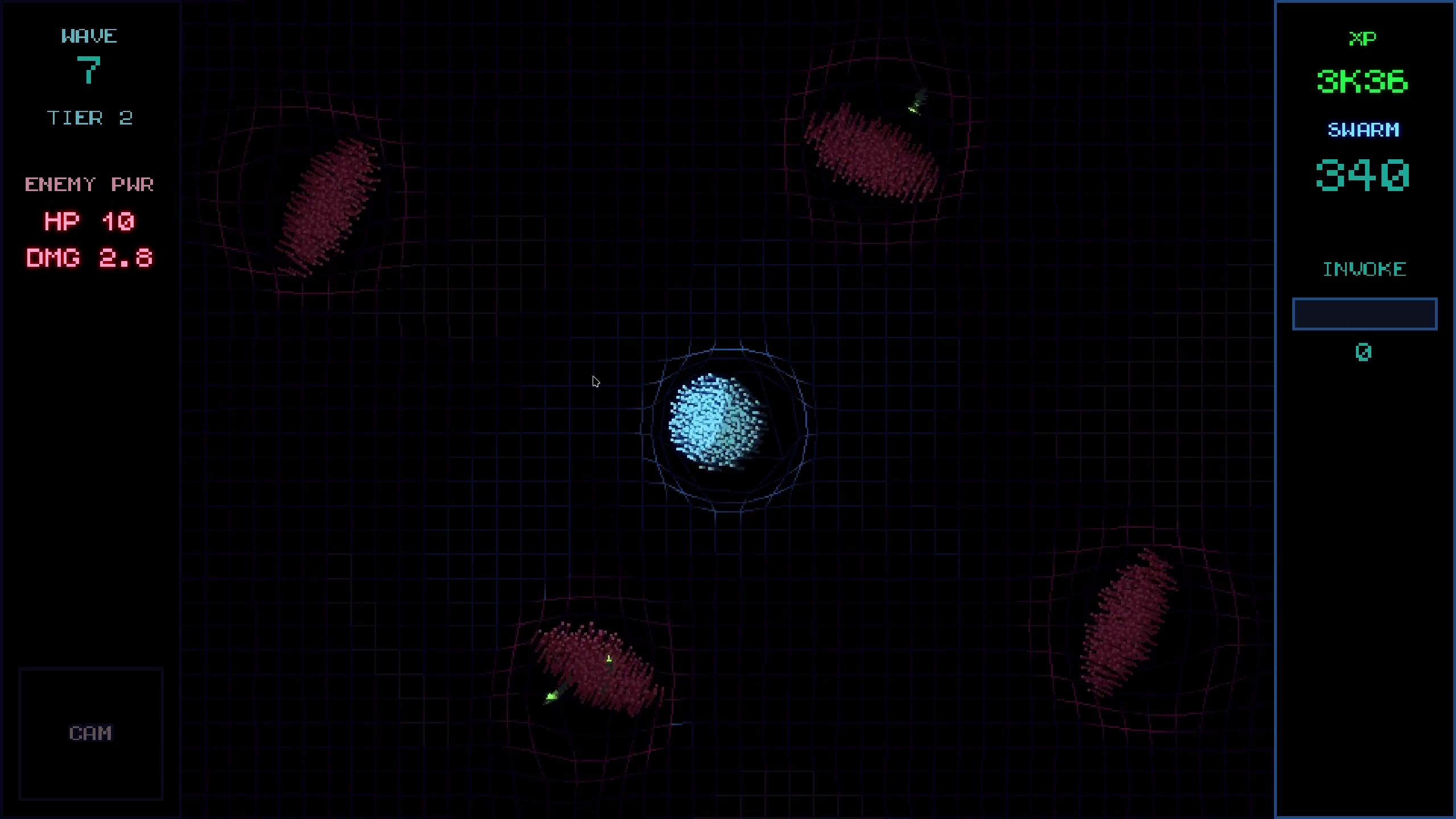 Screenshot 3 for Incremental Particles SWARMS. Experimental. Do not open.