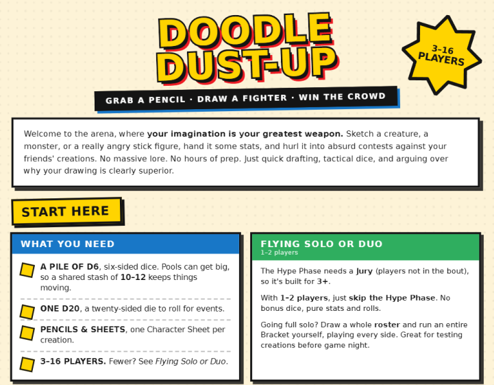 Screenshot 3 for Doodle Dust-Up