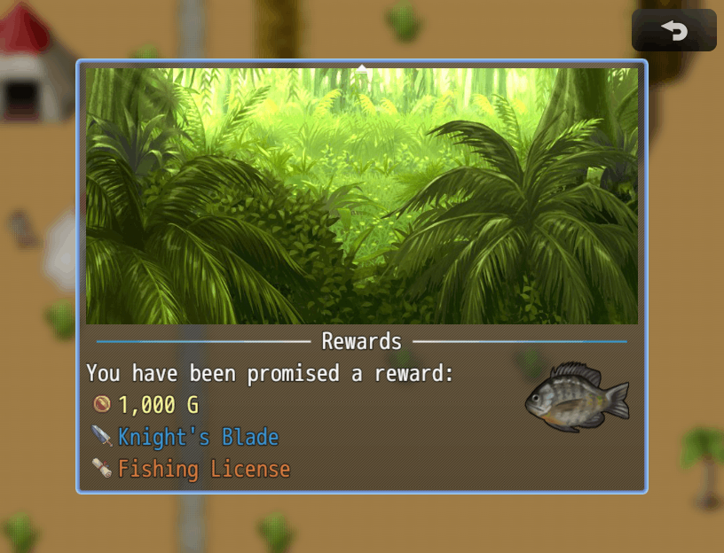 Screenshot 3 for [CGMZ] Scrolling Window for RPG Maker MZ