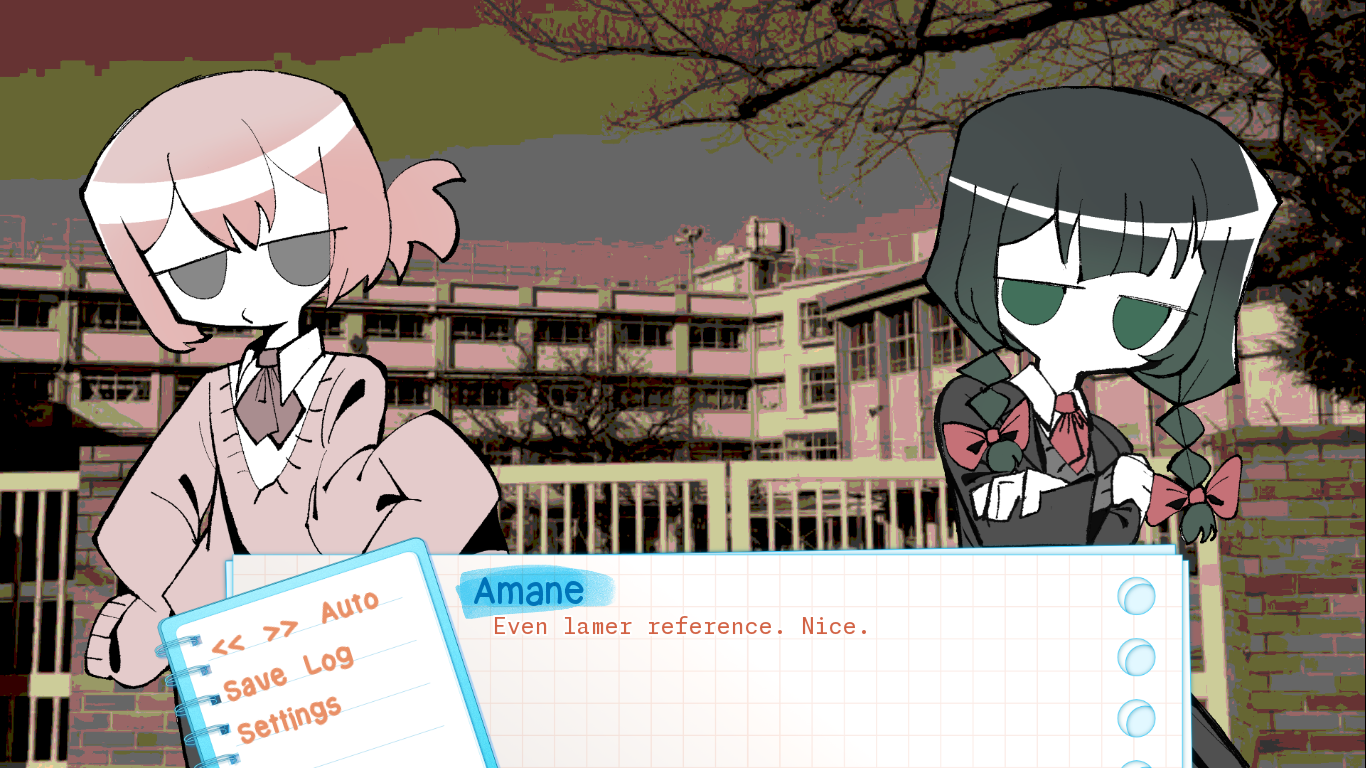 Screenshot 3 for Mizore Amane Wants to be an Unremarkable Wage Slave! DEMO