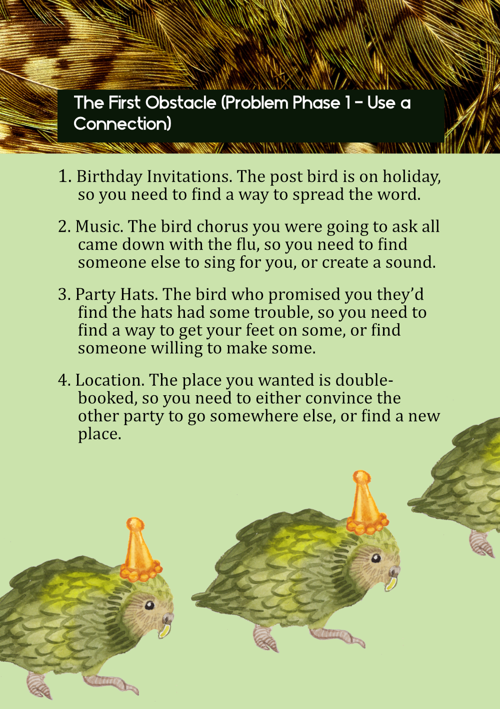 Screenshot 4 for you are a kākāpō and it is your birthday!