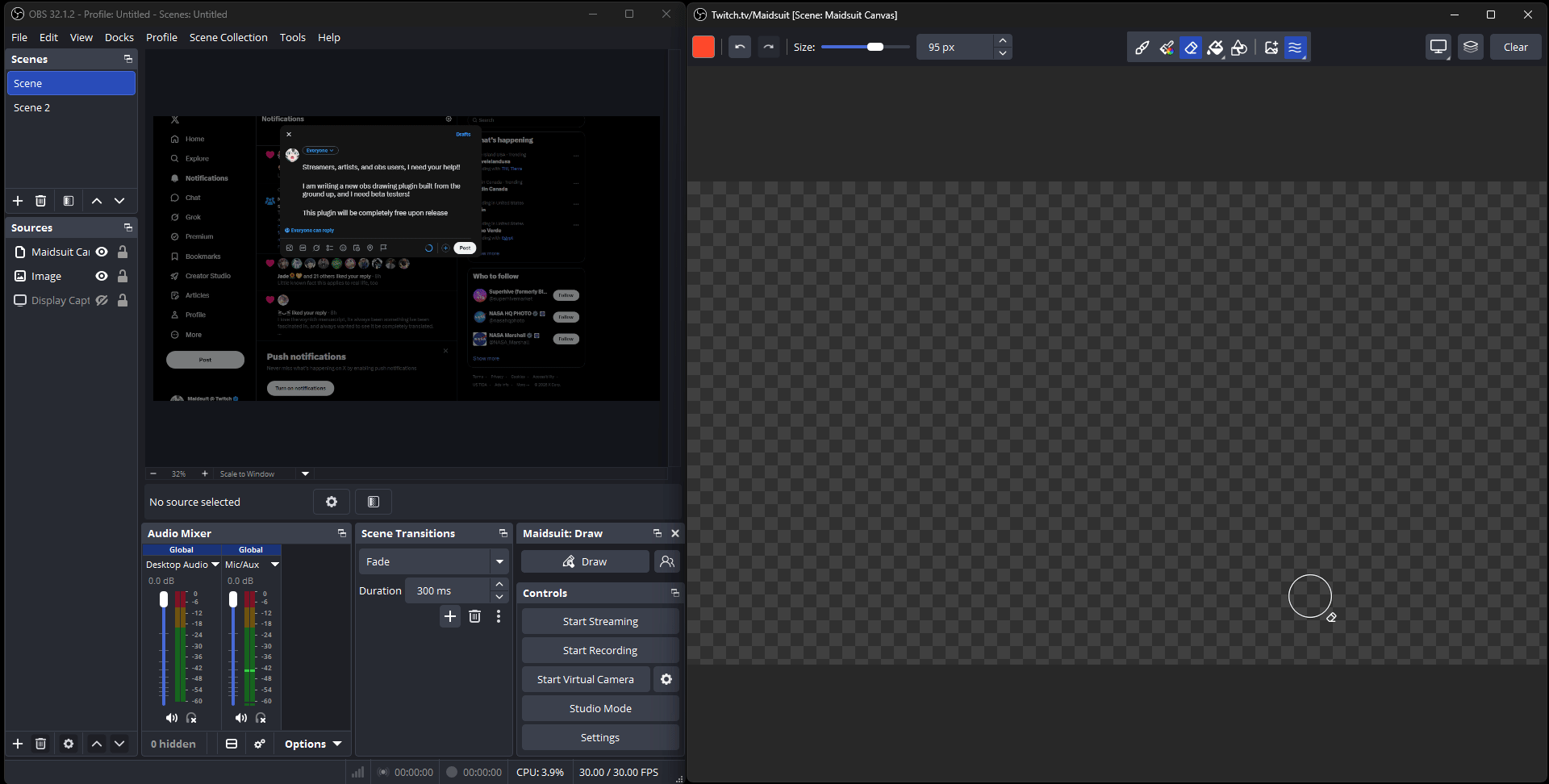 Screenshot 3 for OBS Maidsuit: Draw