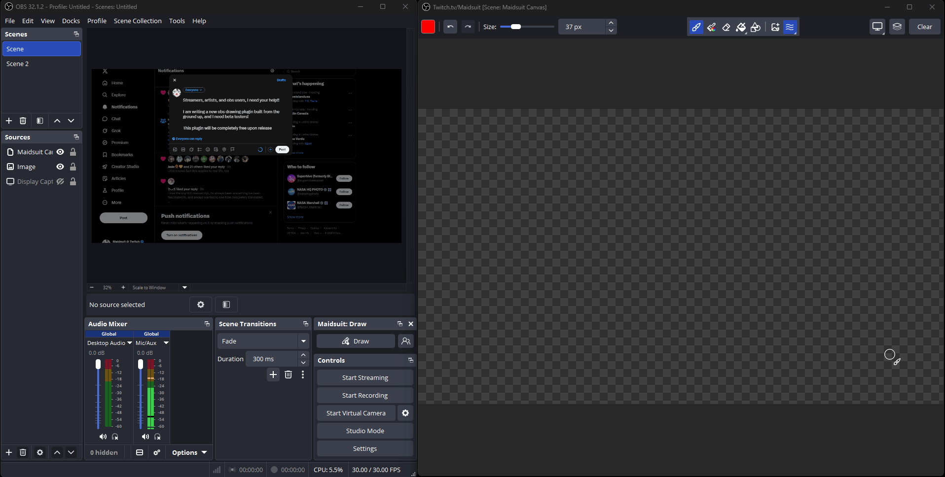 Screenshot 6 for OBS Maidsuit: Draw