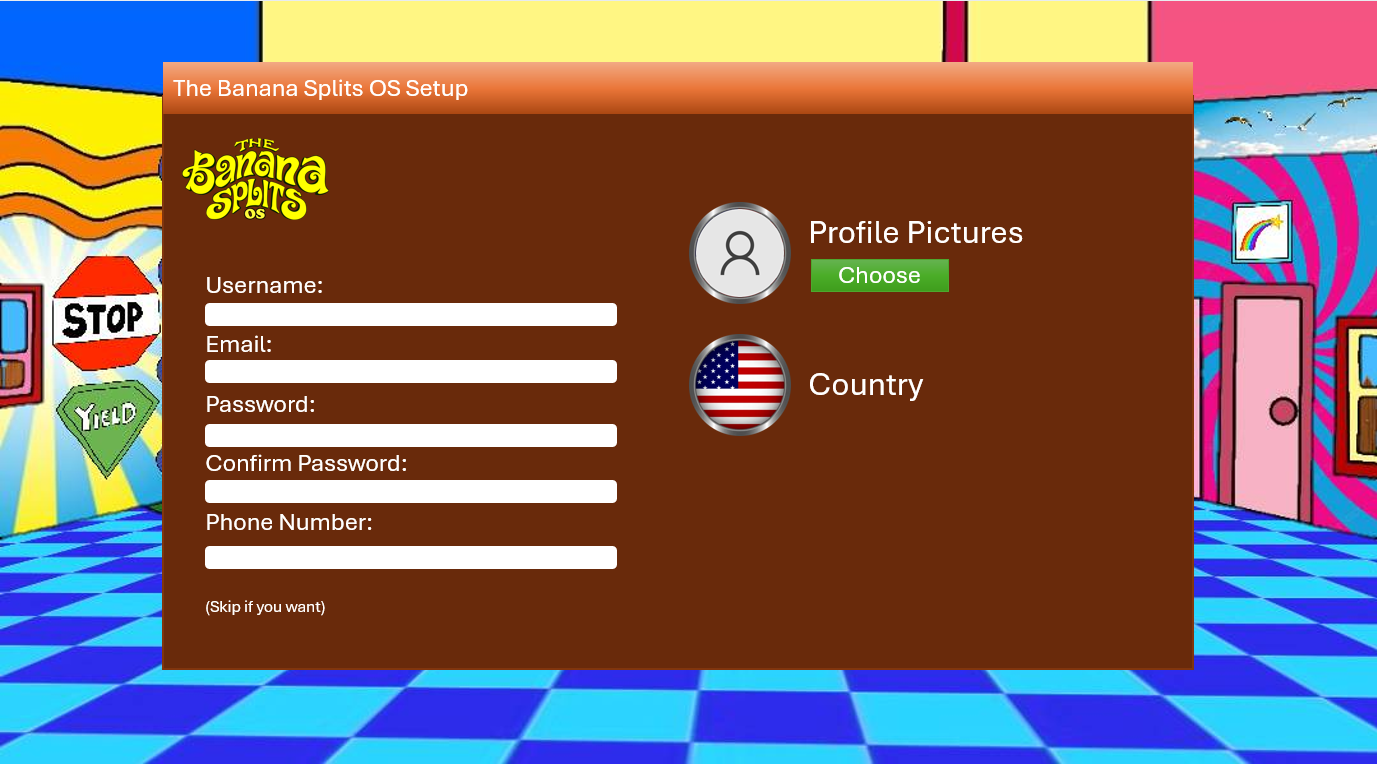 Screenshot 2 for The Banana Splits OS