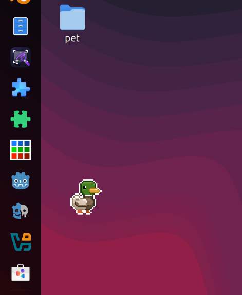 Screenshot 3 for desktop pet duck+upgraded features