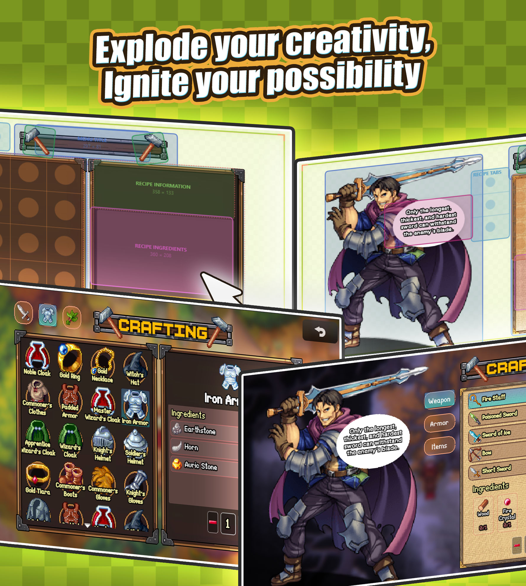 Screenshot 5 for Hendrix Crafting Master - RPG Maker MZ Plugin
