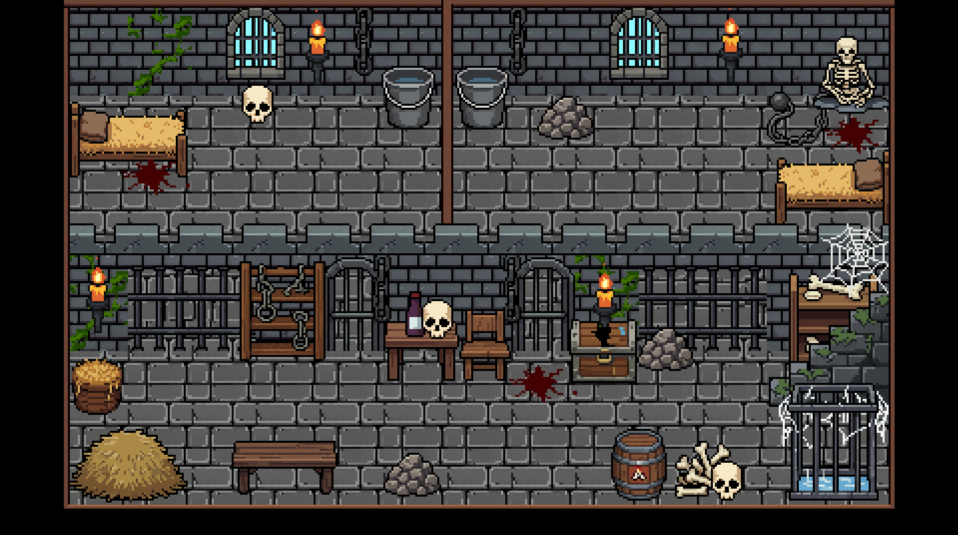 Castle Dungeon Pixel Art Asset Pack by MutterPixel Studio