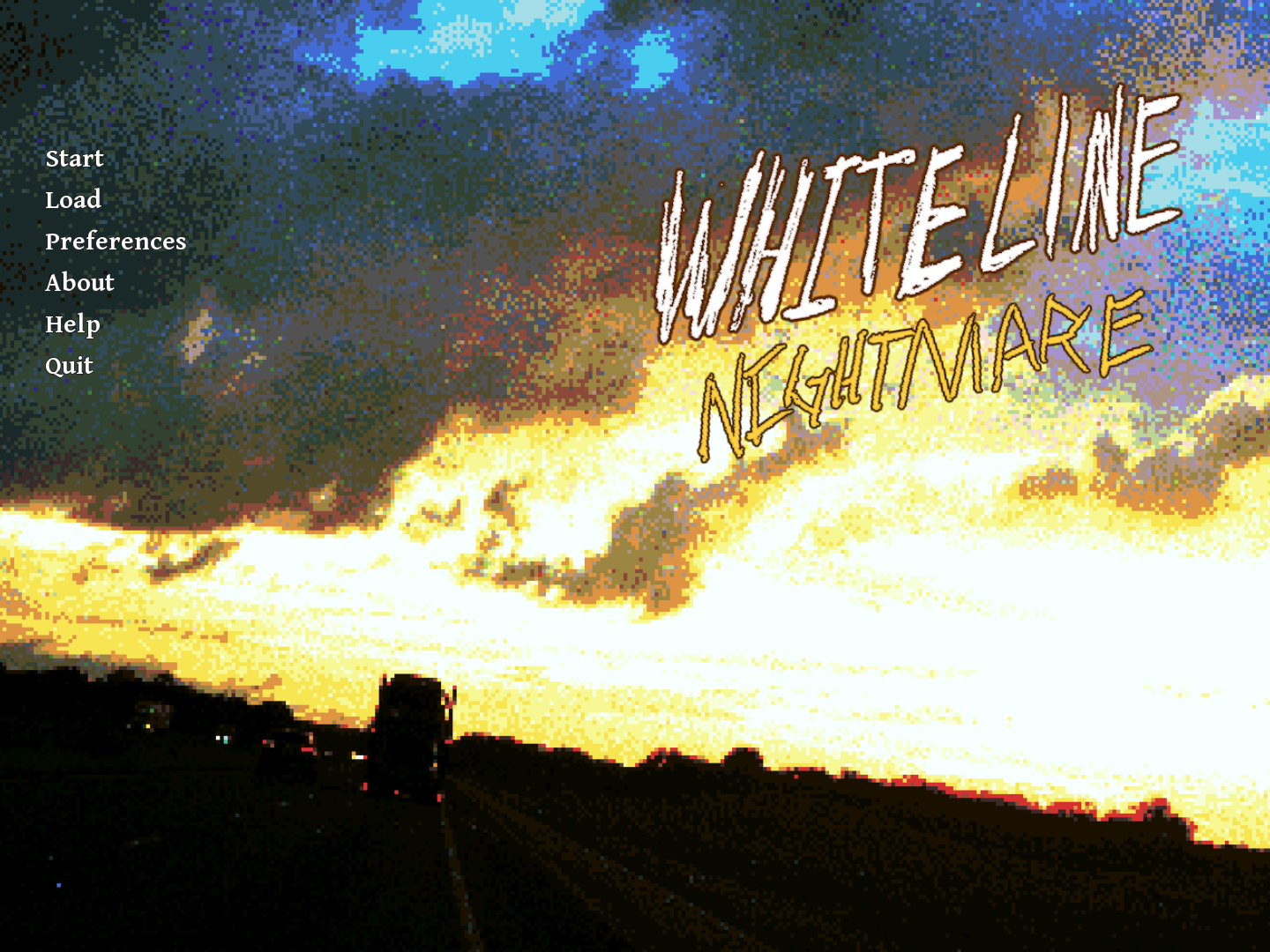 Screenshot 5 for WHITE LINE NIGHTMARE