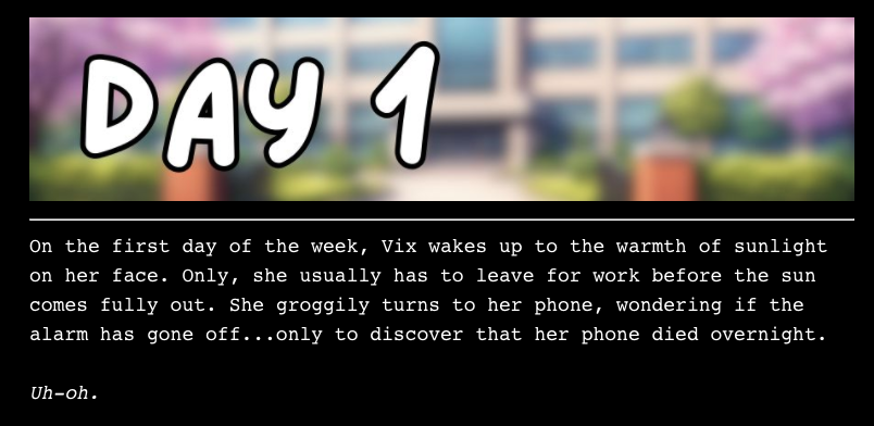 Screenshot 4 for HARD LUCK & BIG BUTTS: A Spanking Text Adventure