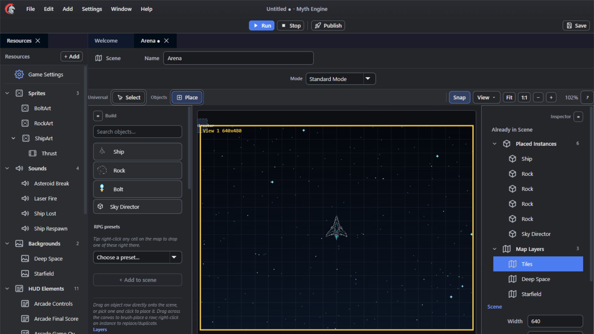 Screenshot 2 for Myth Engine (APLHA RELEASE)