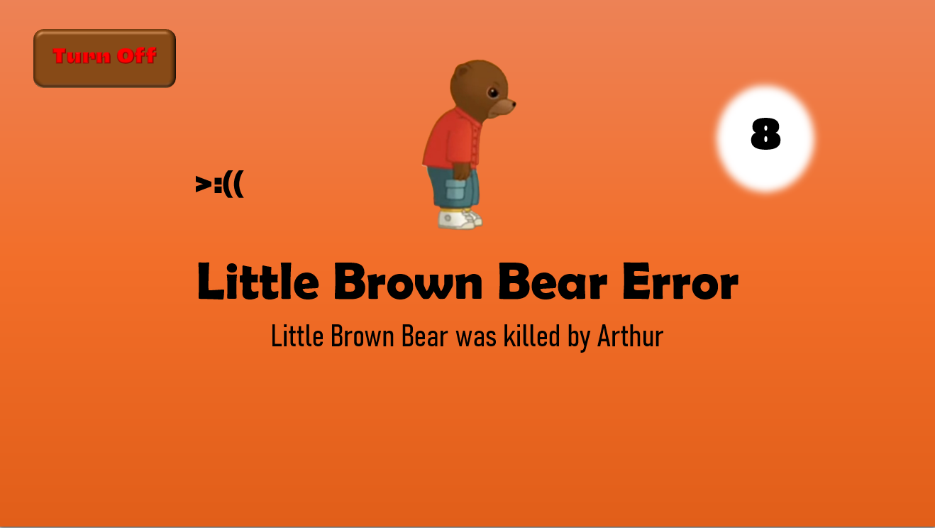 Screenshot 3 for Little Brown Bear Error