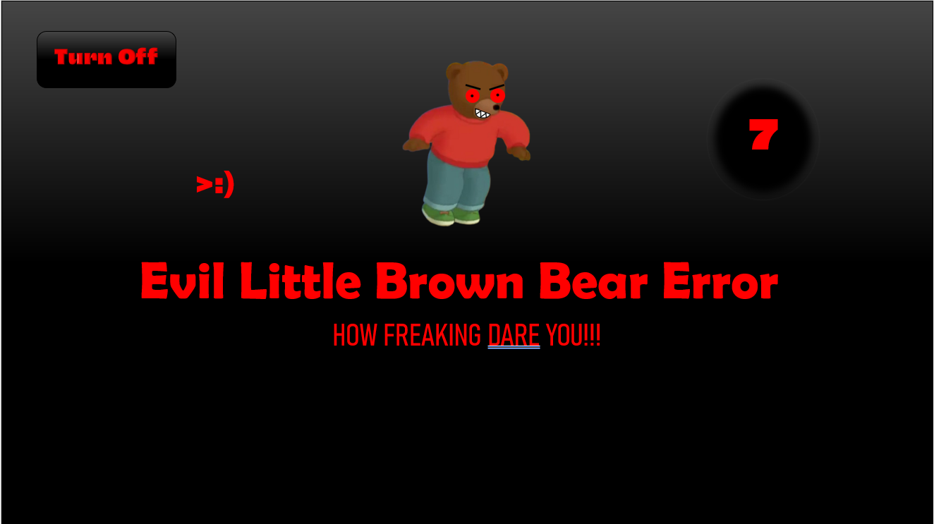 Screenshot 4 for Little Brown Bear Error