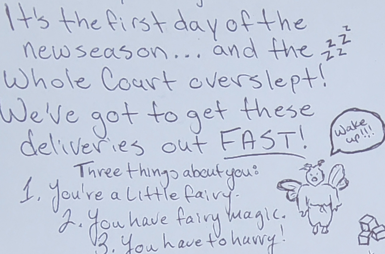Screenshot 3 for Fairy Fast Delivery Service: One Page RPG