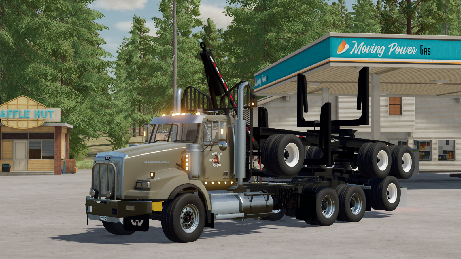 Screenshot 3 for FS22 Modded AJ Deere Trucks
