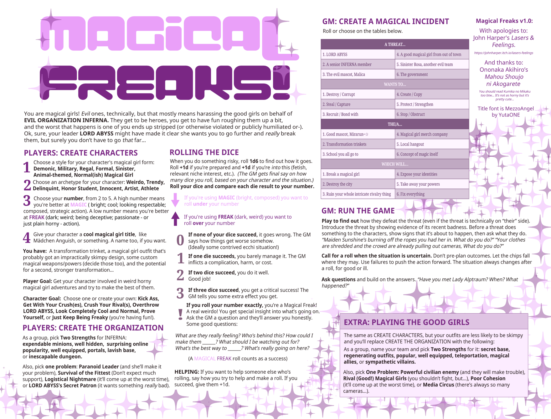 Screenshot 2 for Magical Freaks