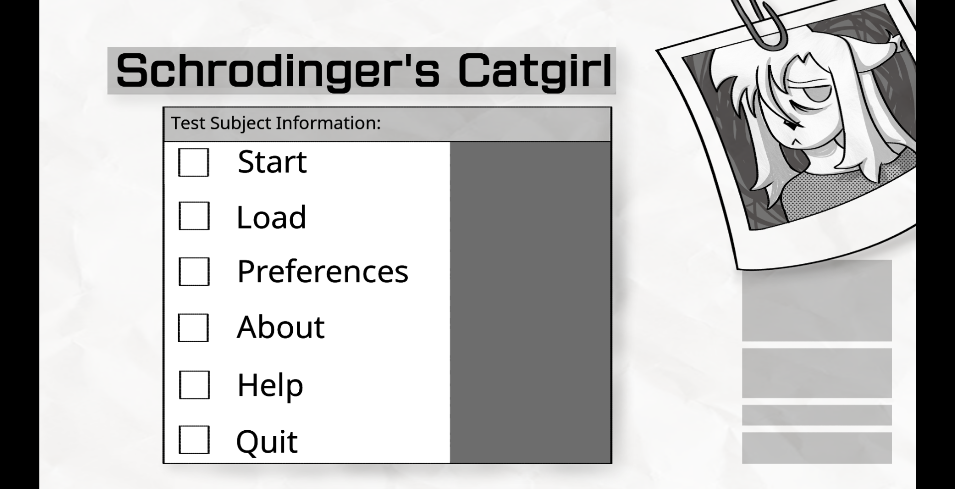 Screenshot 2 for Schrodinger's Catgirl