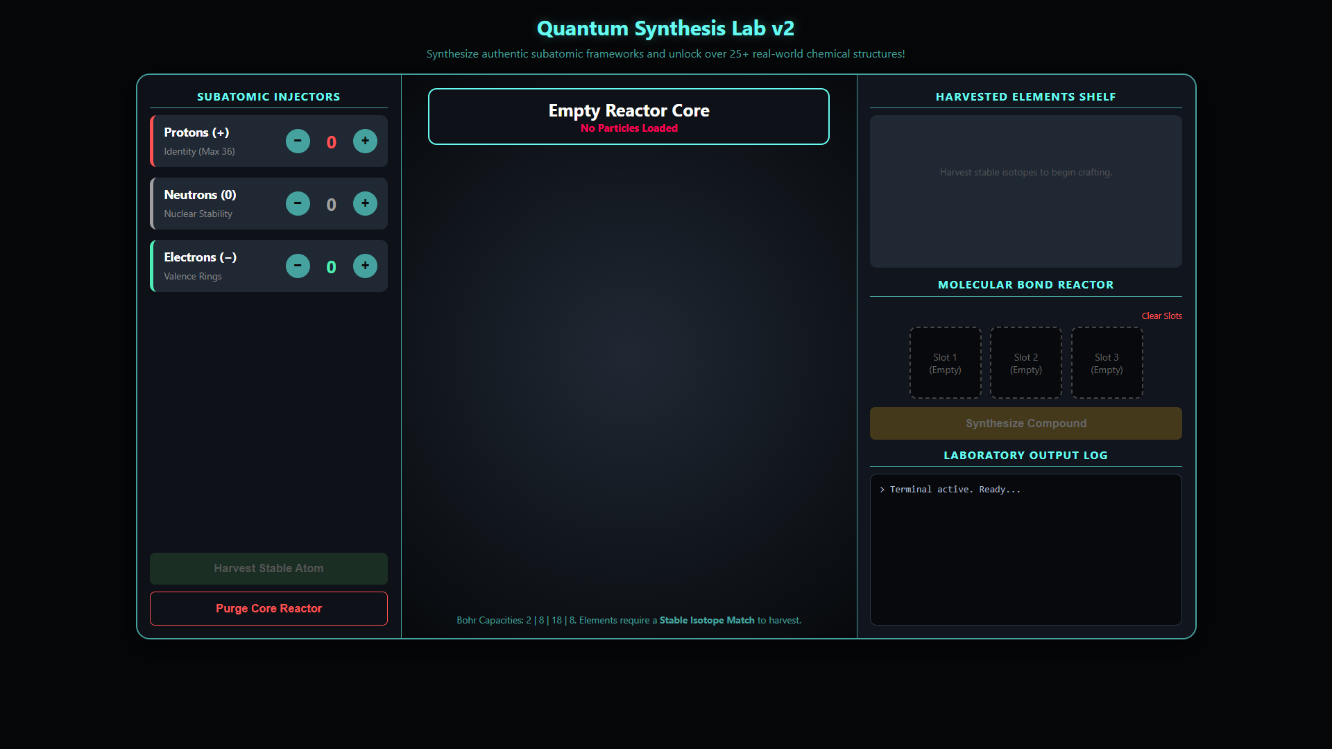 QUANTUM SYNTHESIS LAB v3 by Teshmaa