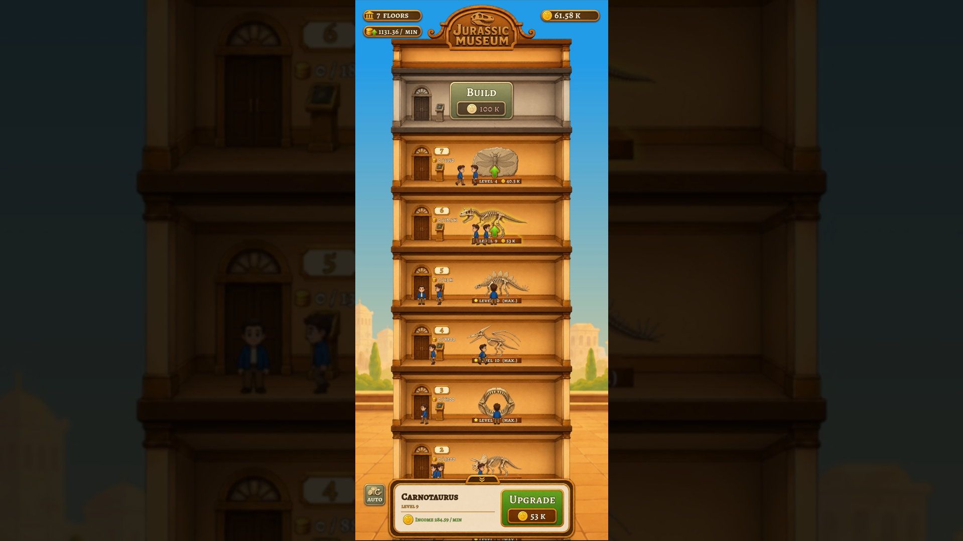 Screenshot 3 for Jurassic Museum: Idle Tycoon