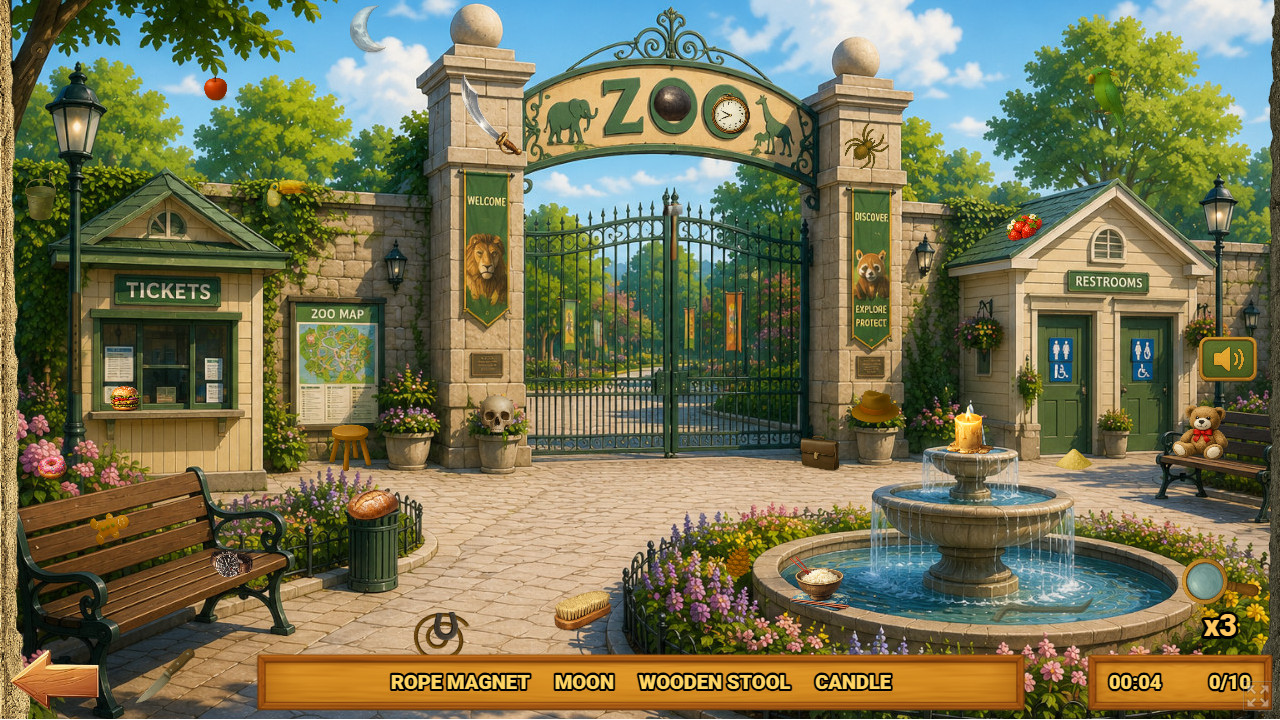 Screenshot 2 for Safari Zoo - Hidden Objects