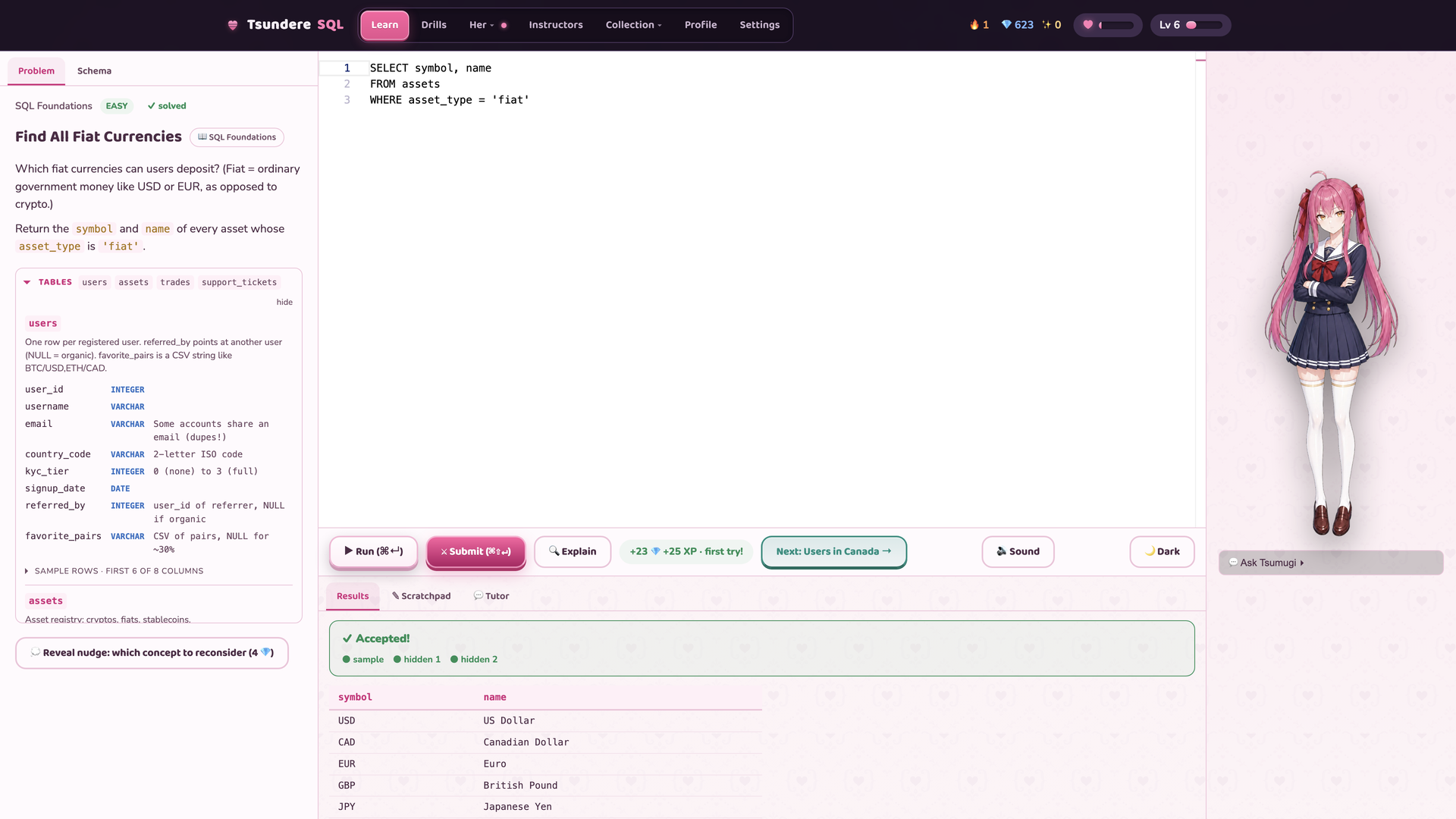 Screenshot 2 for TsundereSQL
