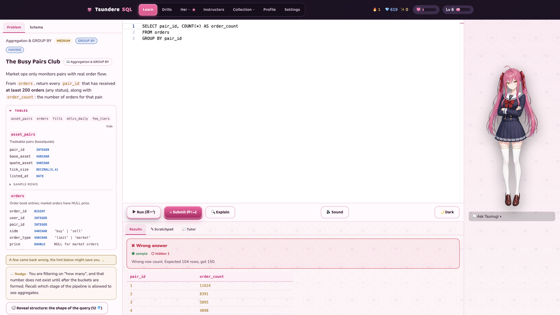 Screenshot 3 for TsundereSQL