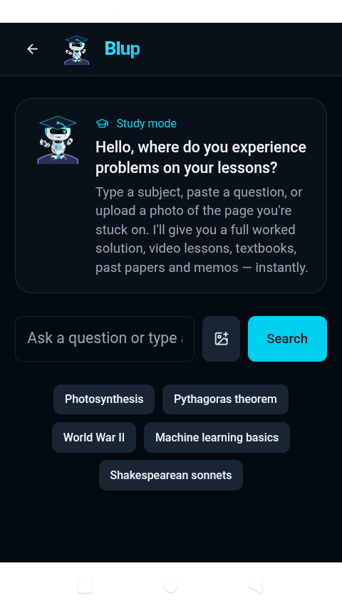 Screenshot 4 for BLUP AI Assistant