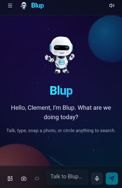 Screenshot 2 for BLUP AI Assistant