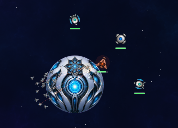 Screenshot 2 for Save the Baby - Space Droid Tactical Defence