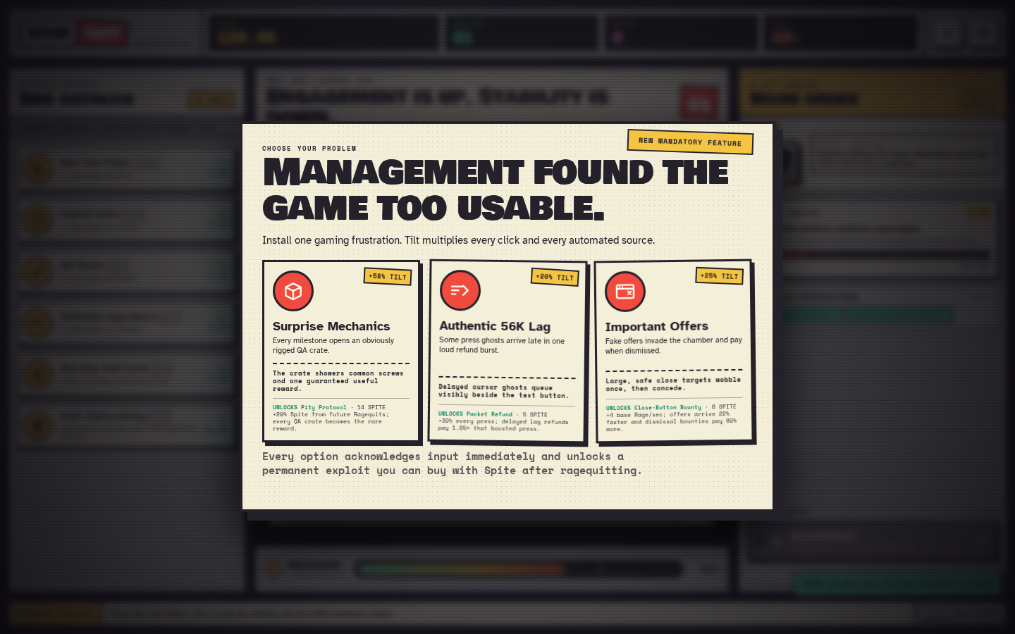 Screenshot 3 for RAGE QUIT: The Frustration Clicker