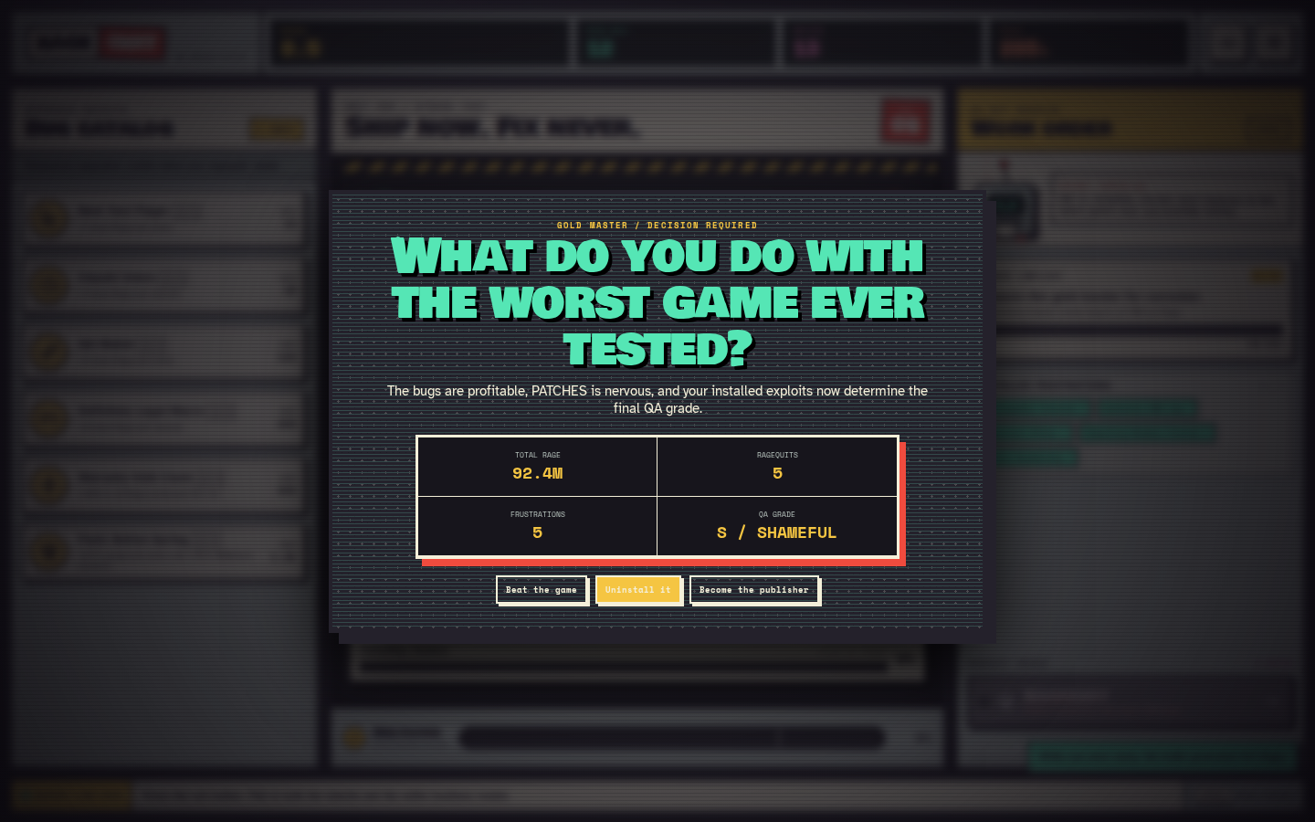 Screenshot 5 for RAGE QUIT: The Frustration Clicker