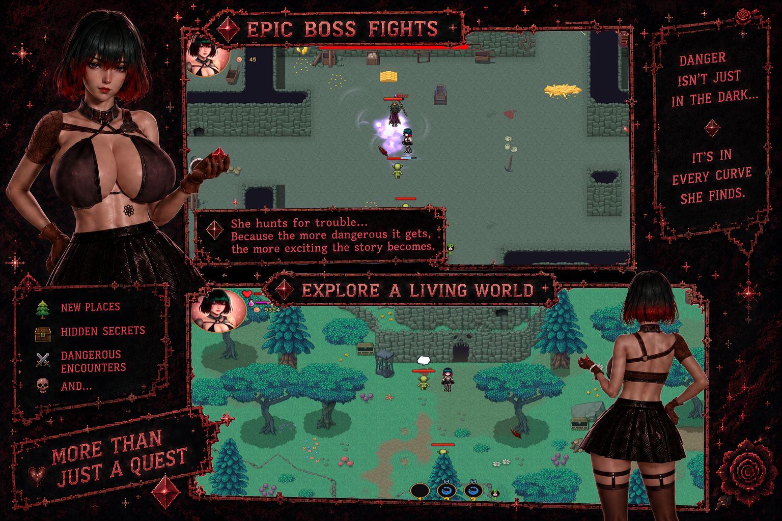Screenshot 4 for Scarlet Chains: Fallen Athena DEMO