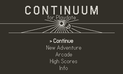 Screenshot 2 for Сontinuum for playdate