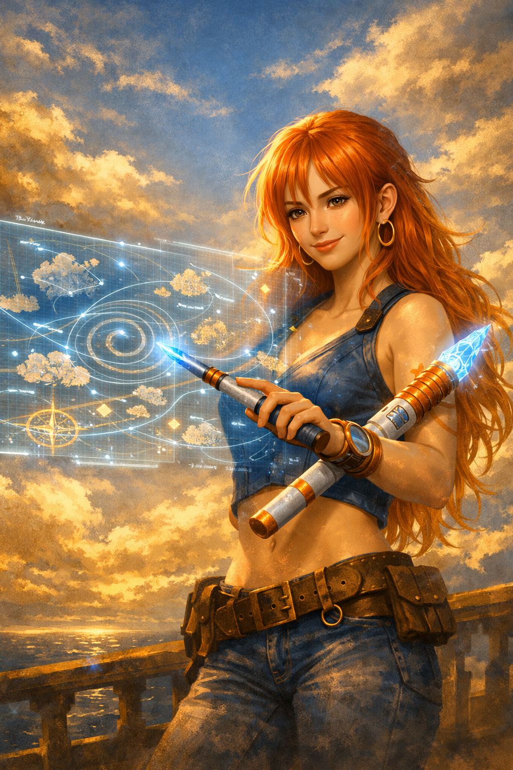 Screenshot 3 for Naia, the Navigator. A complete playable D&D 5e character — bilingual EN/ES