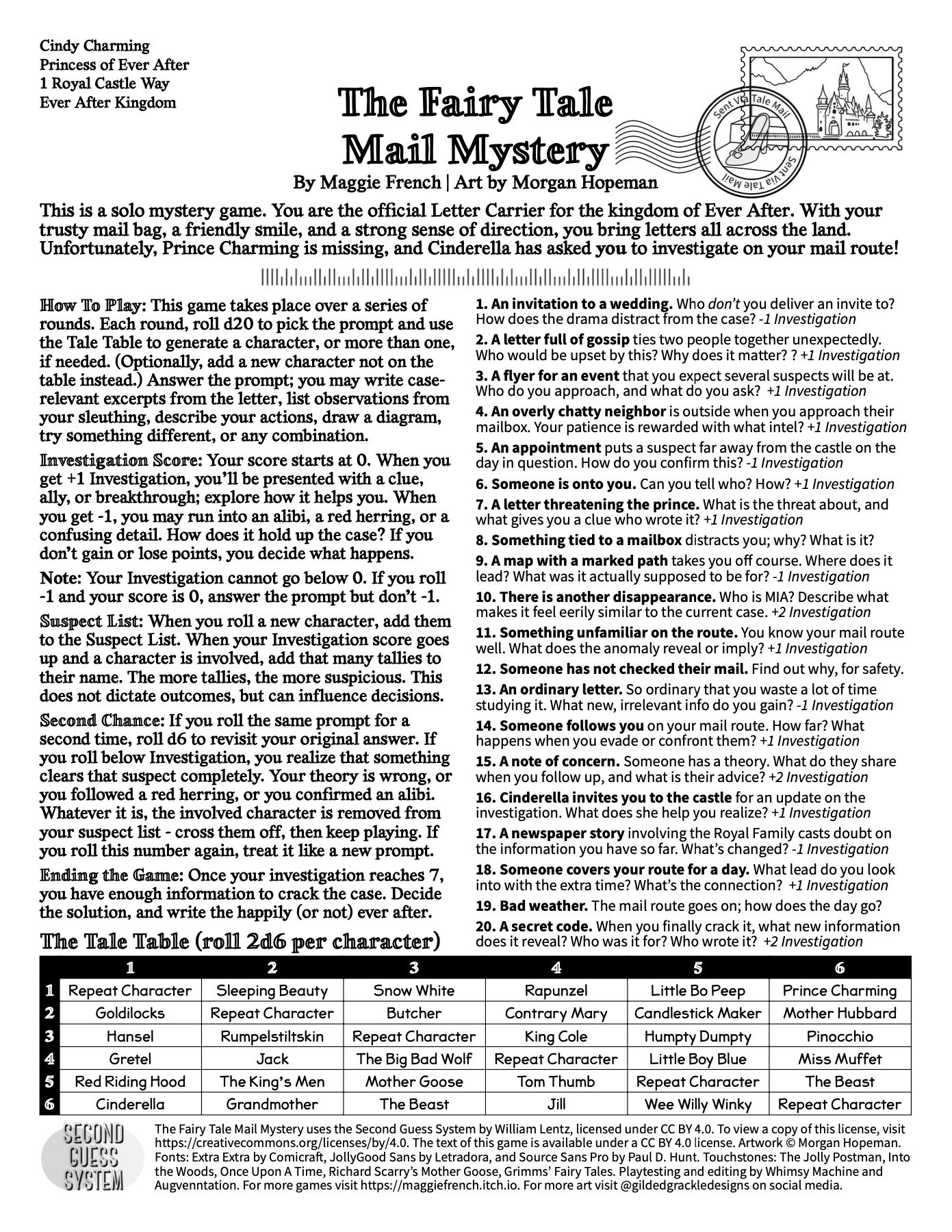 Screenshot 2 for The Fairy Tale Mail Mystery