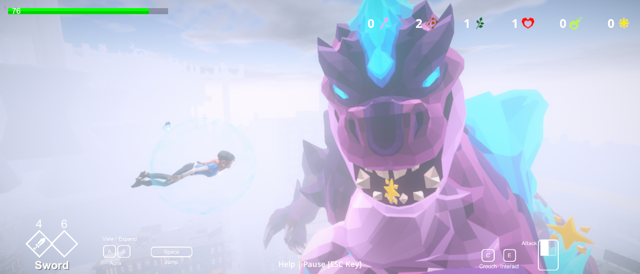Screenshot 2 for Fantasy Hero Academia - The Beginning