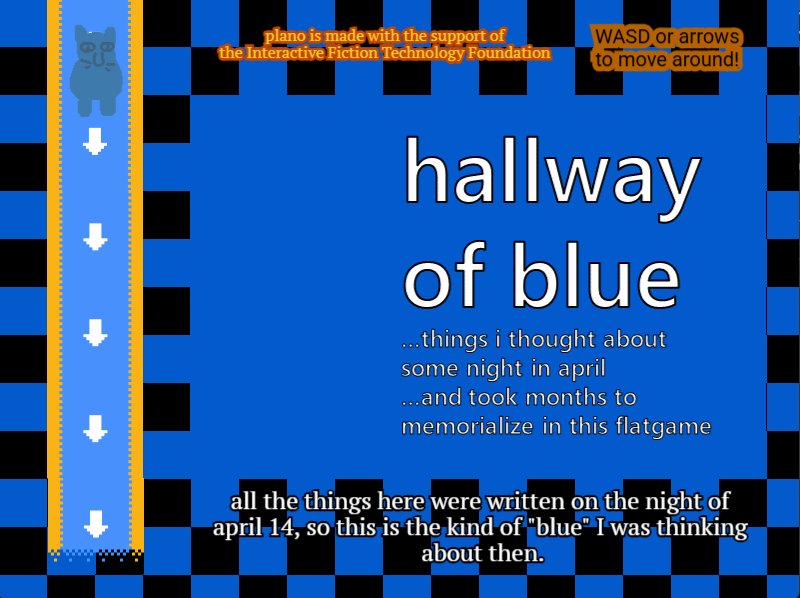 Screenshot 2 for hallway of blue