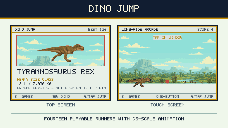 Screenshot 2 for Dinosaur Field Guide DS