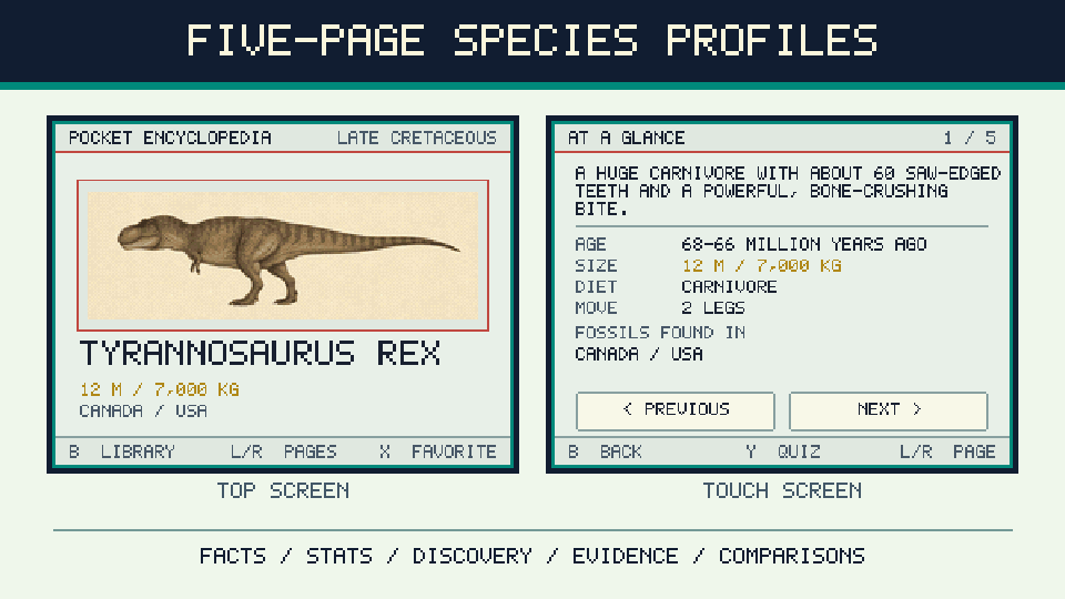 Screenshot 6 for Dinosaur Field Guide DS
